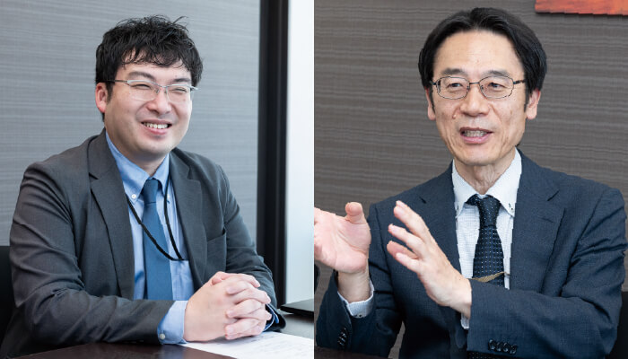 浅井克容様・伊藤太一様 インタビュー写真