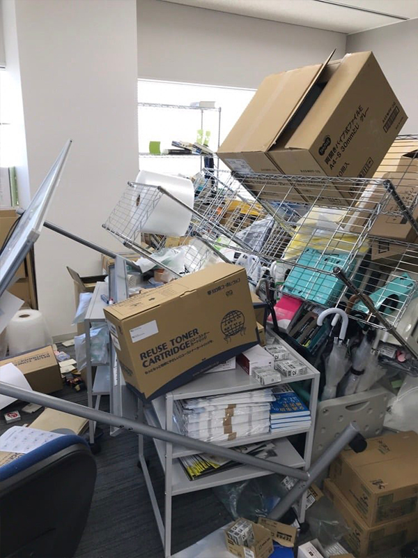 宮城県南部で震度6強の揺れを観測する地震