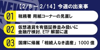 【2/8～2/14】今週の出来事