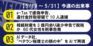 【5/19～5/31】今週の出来事