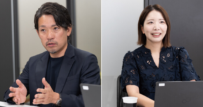 大平耕介氏・溝口桃子氏 インタビュー写真