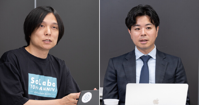 田原広一氏・小高将氏 インタビュー写真
