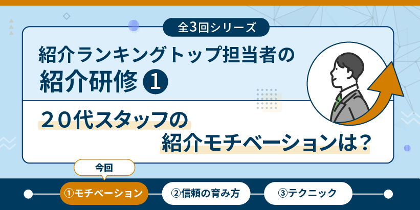 【無料ダウンロード】紹介ランキングトップ担当者の紹介研修①　「２０代スタッフの紹介モチベーションは？」【税理士事務所の経営マニュアル】